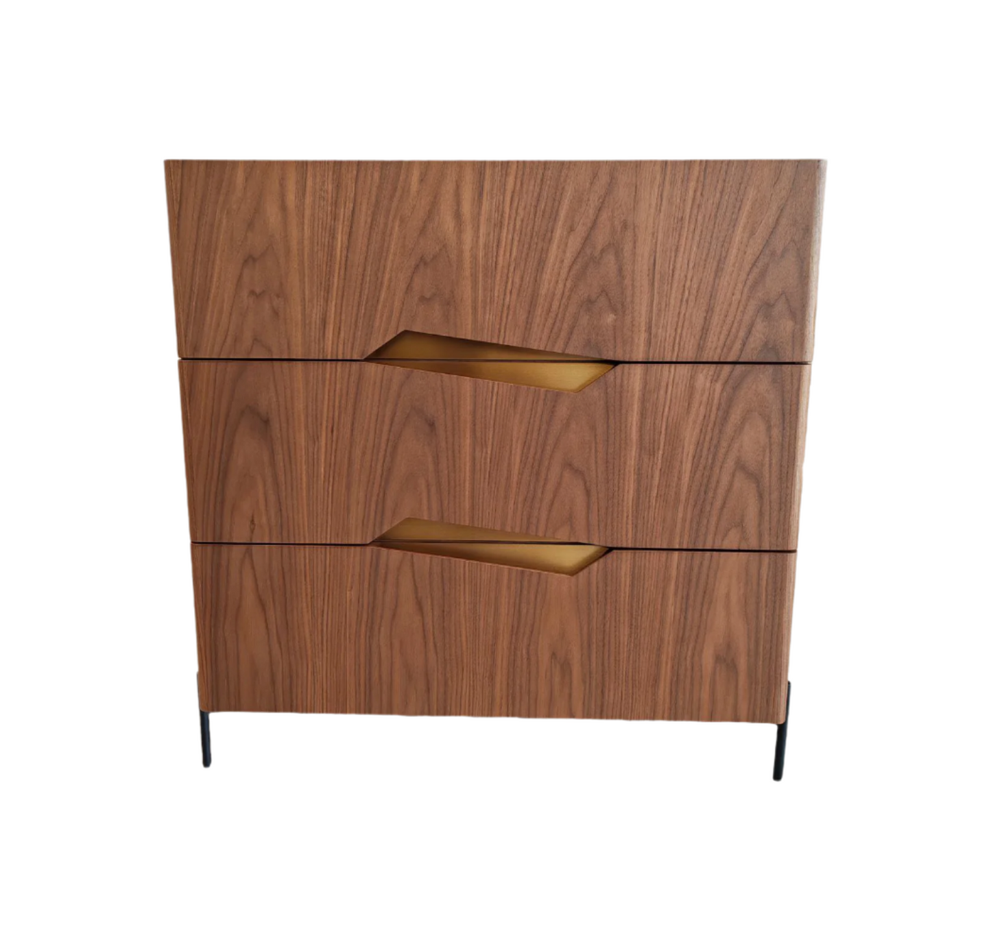 Tivoli 3 Drawer Chest, Walnut