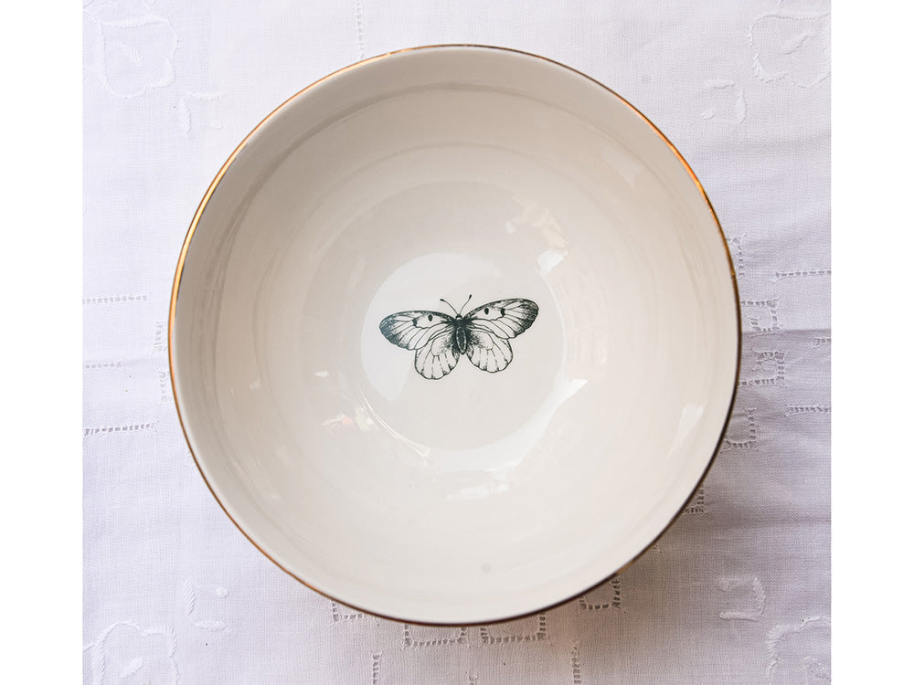 Flora Cereal Bowl, Green 15cm