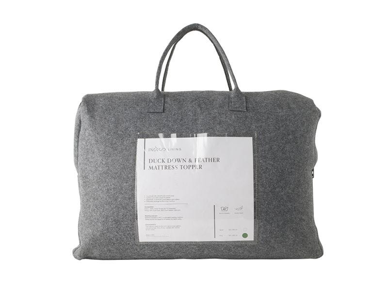 Duck Down & Feather Mattress Topper, King