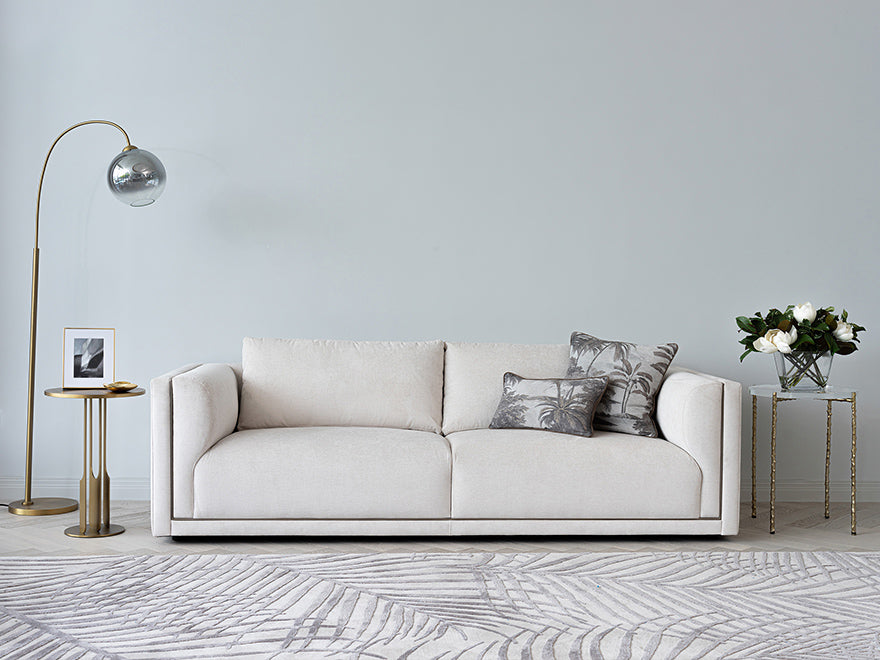 Randel 3 Seat Sofa, Cream