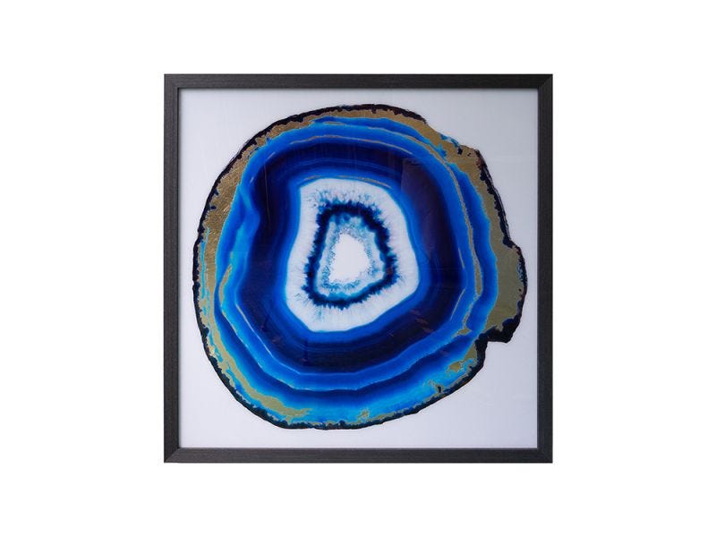 Blue Agate Slices I