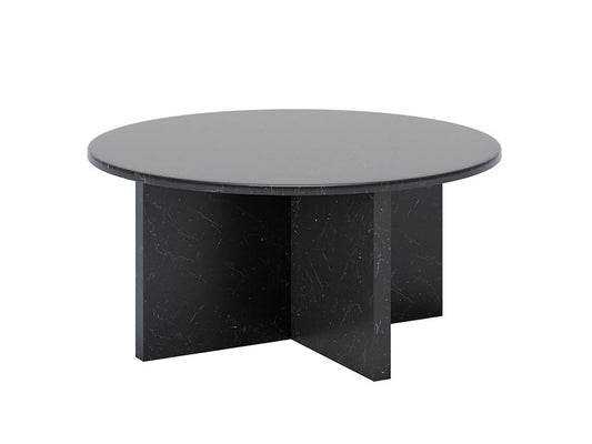 Gianni Marble Coffee Table, Black