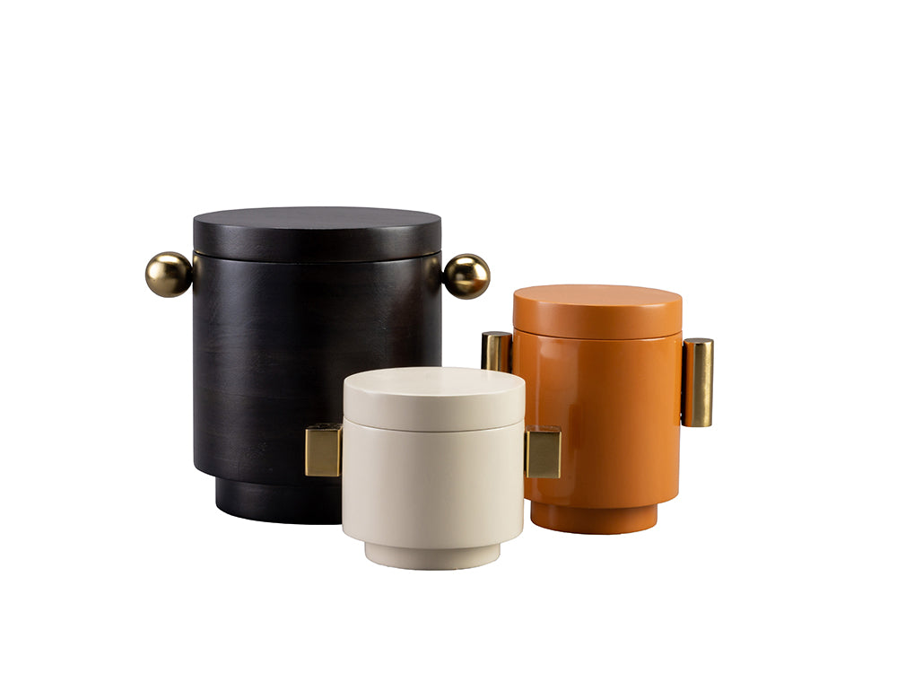 Odol Round Box, Black