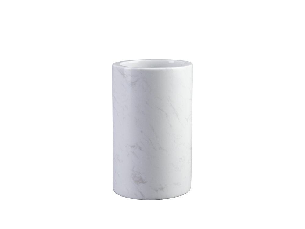 staccato Wine Cooler, White Marble