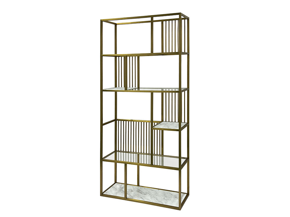 Hailing Bookcase, Gold