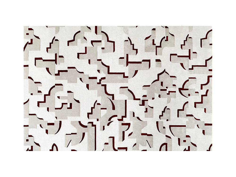 Napier Organic Rug Rust (L)