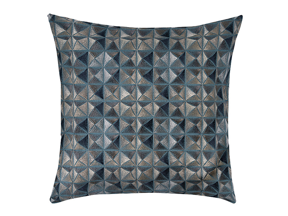 Bricks Cushion Cover , Teal 50x50cm