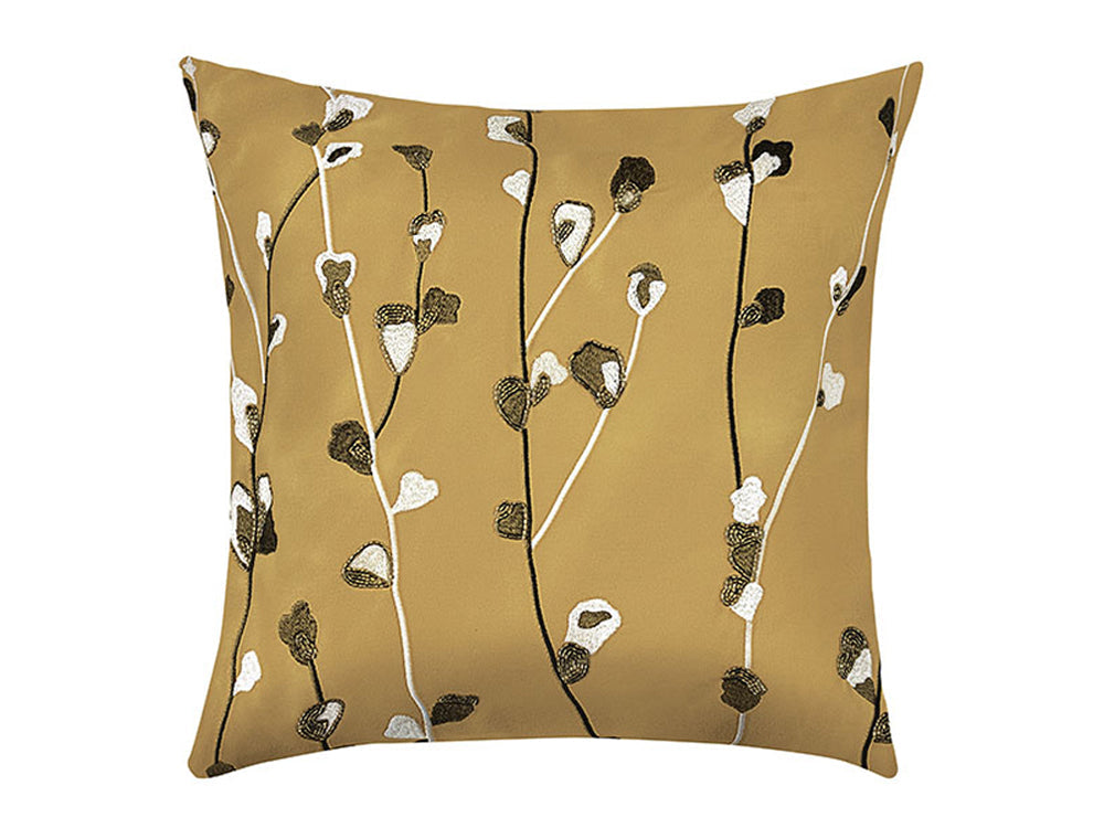 Blossom Velvet Cushion Cover , Sand