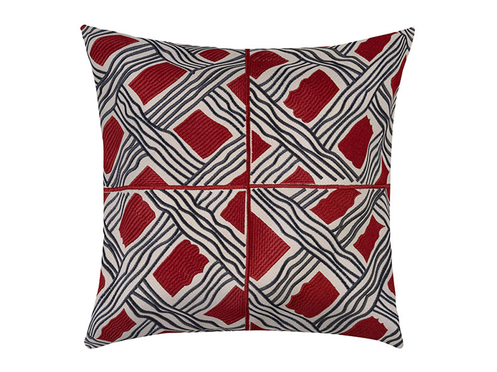 Maxwell Cushion Cover , Red 50x50cm