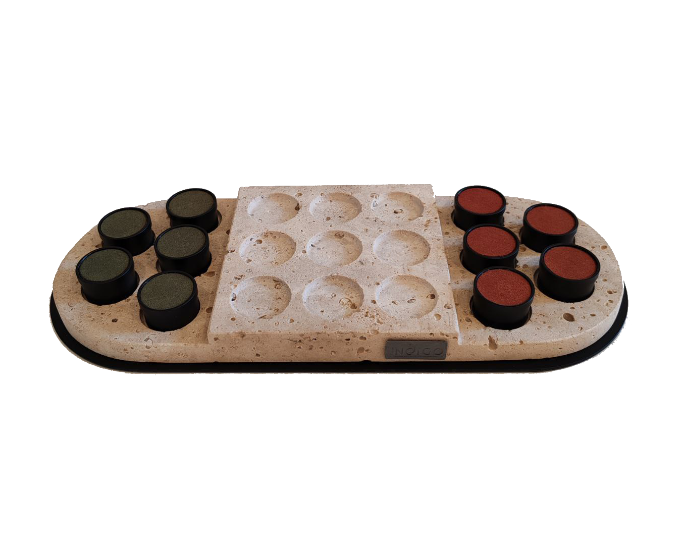 Travertine Tic Tac Toe