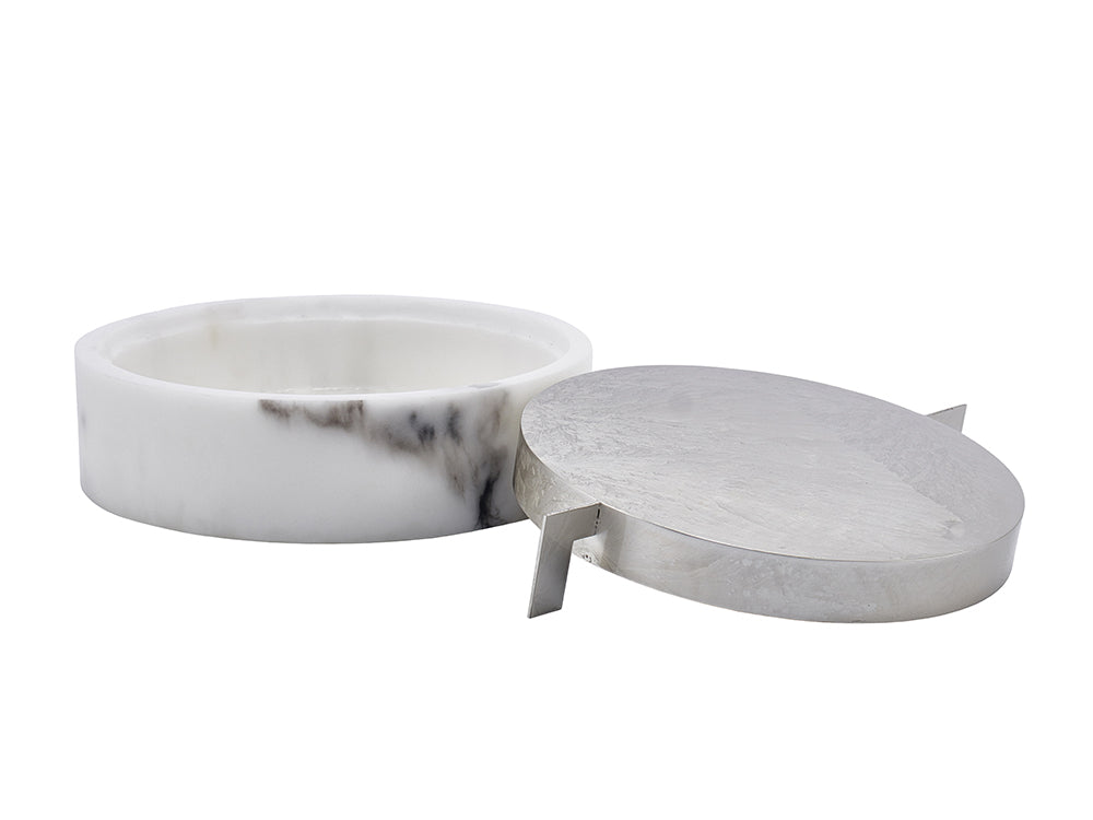 Nina Lidded Jar, Flat