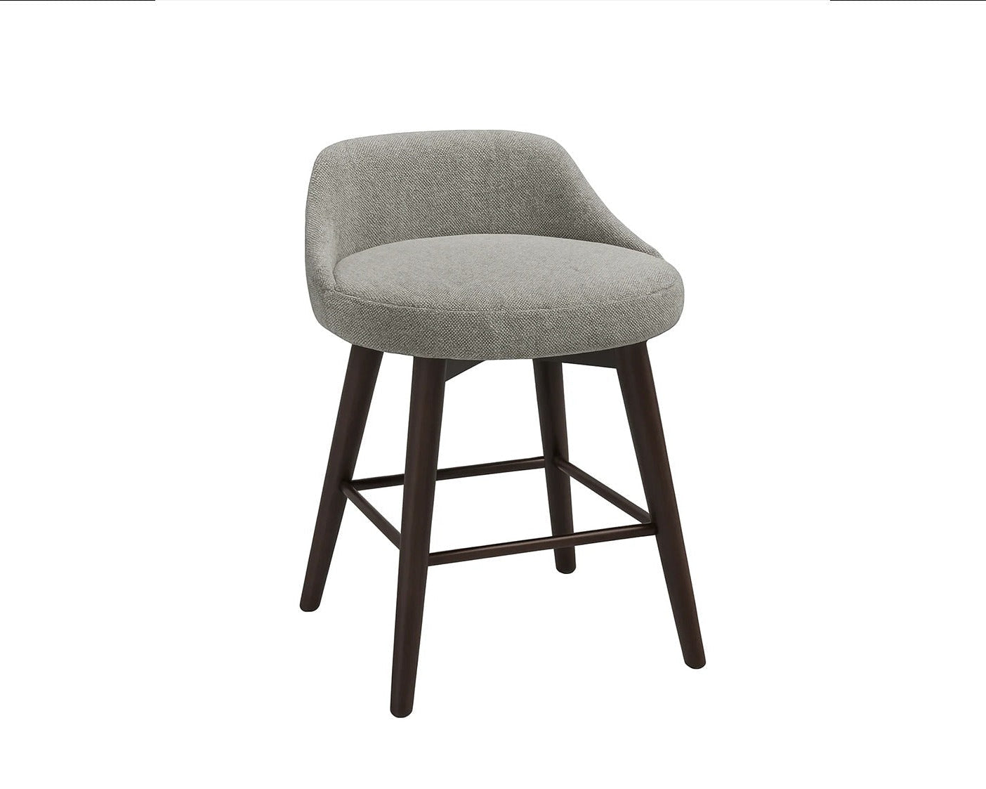 Dean Dressing Stool, Black