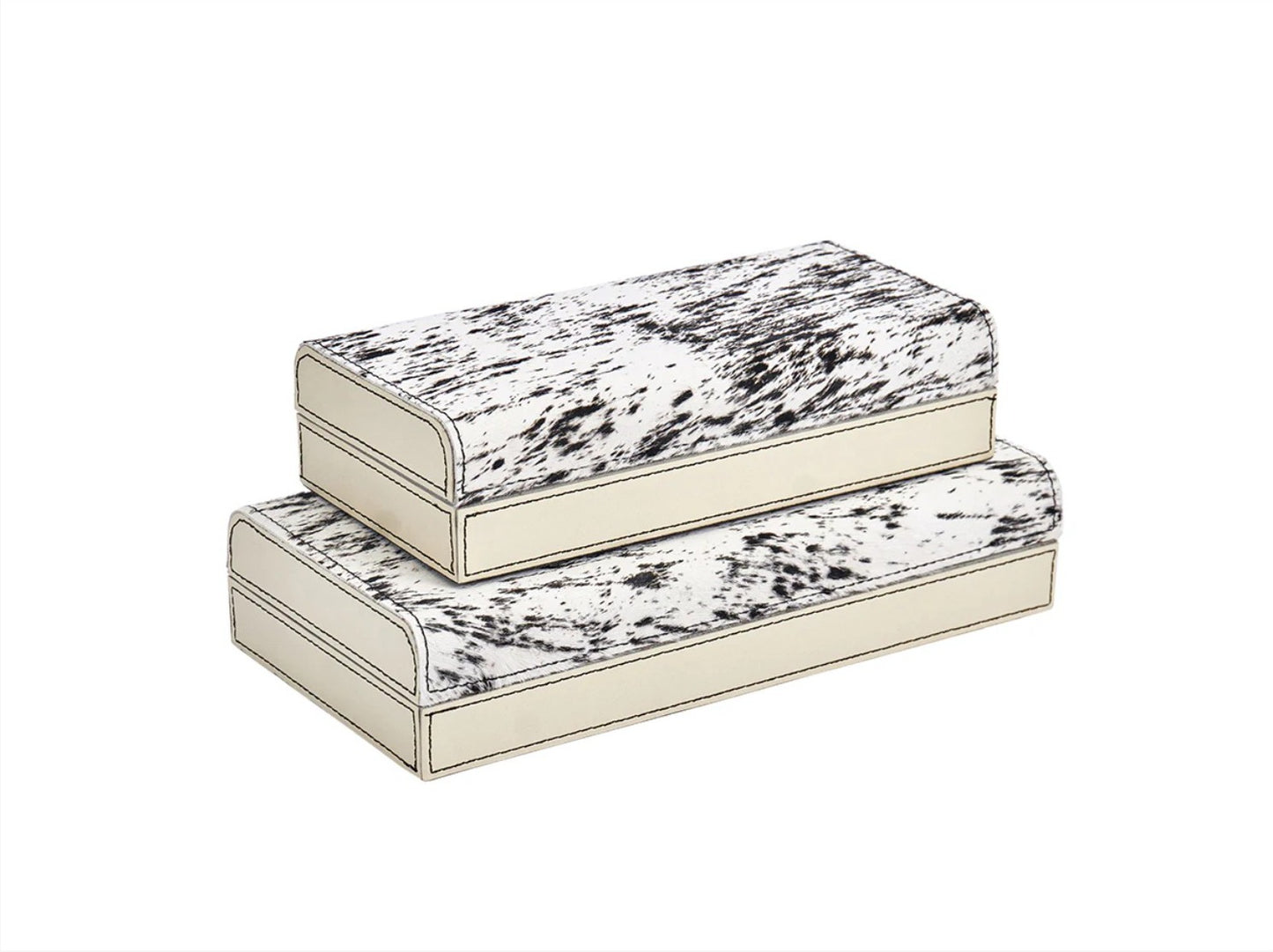 Lenna Hair Leather Jewel Box Large