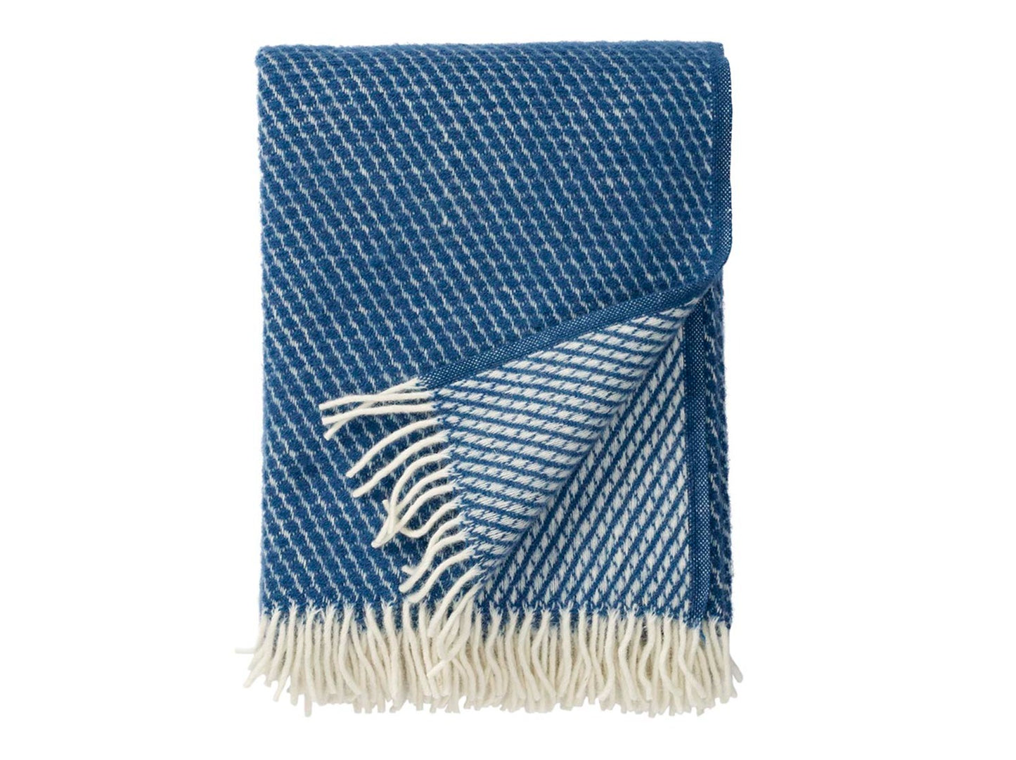 Velvet Woven Wool Throw Petrol