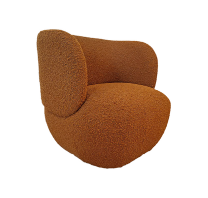 Phoebe Chair, Mustard Boucle