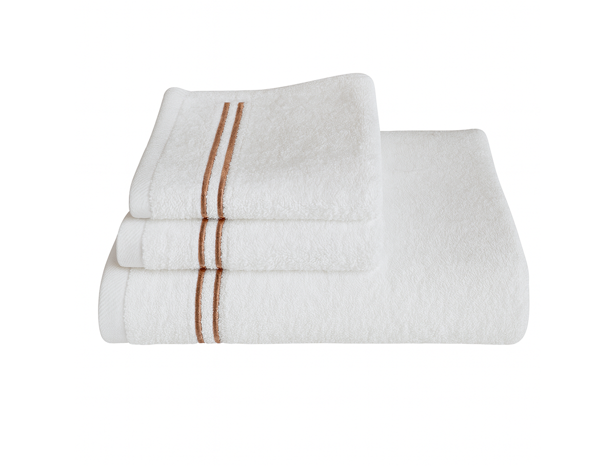 Cotton Bath Towel, Rose embroidery