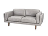 Brooklyn 2.5 Seater Sofa, Grey Leather