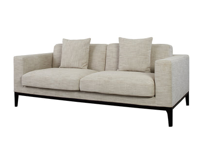 Turin 2 Seat Sofa, Natural