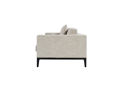 Turin 2 Seat Sofa, Natural