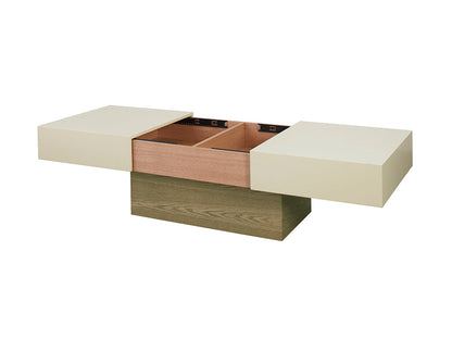 Capri Storage Coffee Table, Rectangular