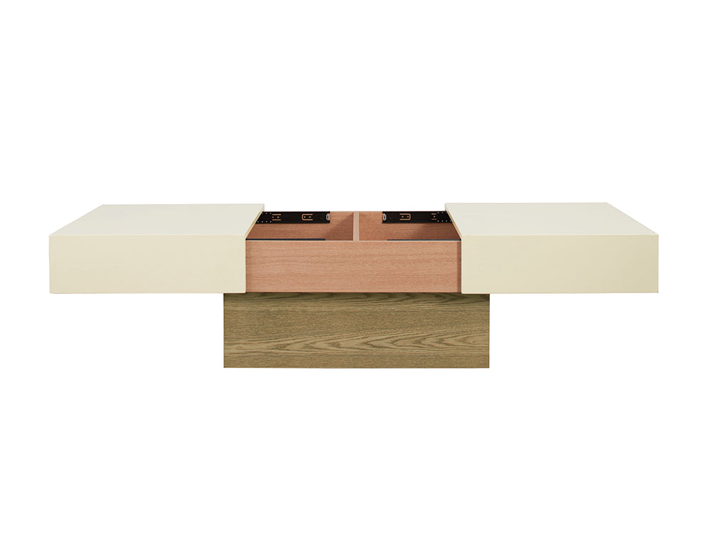 Capri Storage Coffee Table, Rectangular