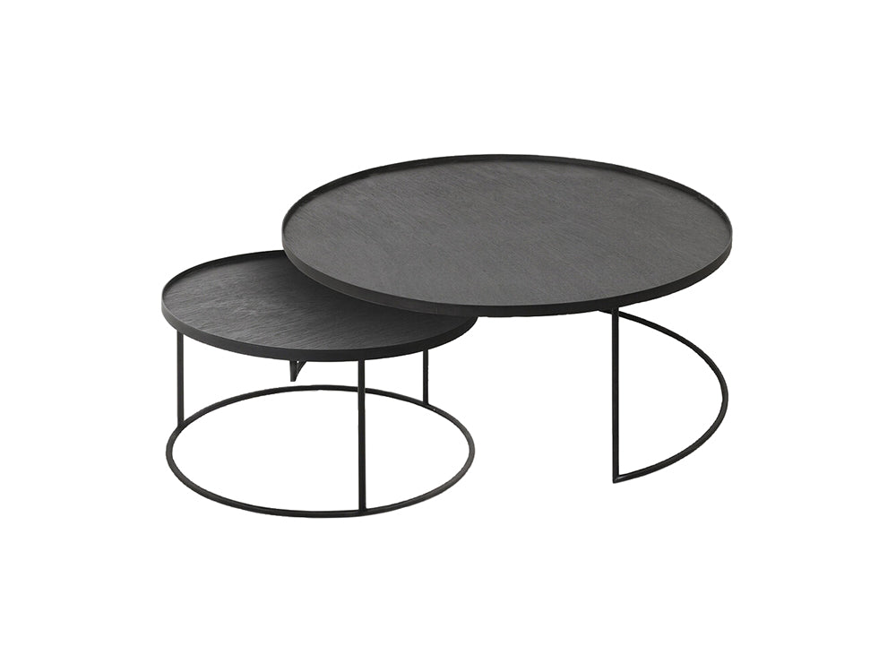 Round Tray Tables Set, XL