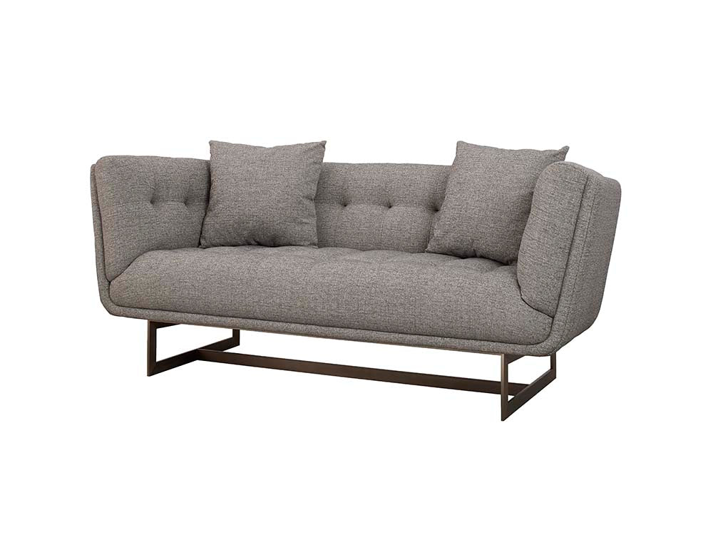 Seville 2 Seat Sofa, Grey