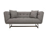 Seville 2 Seat Sofa, Grey