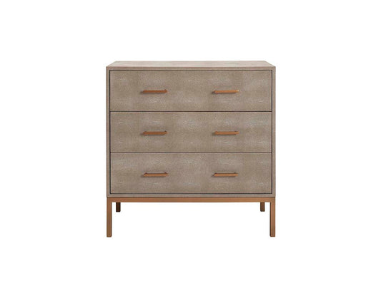 Darren 3 Drawer Chest, Beige