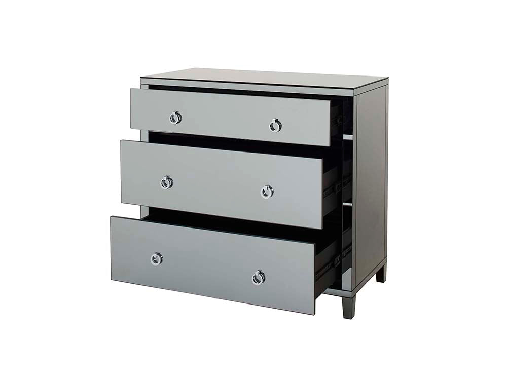 Harlow 3 Drawer Chest, Smoke