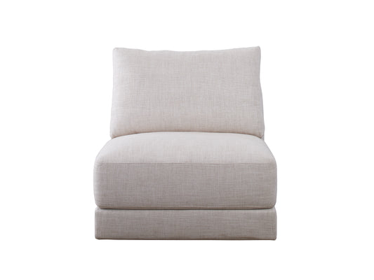 Basel 1 Seat Armless, Dover Oat