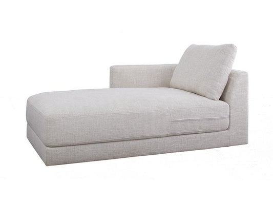 Basel Chaise Left Arm, Dover Oat