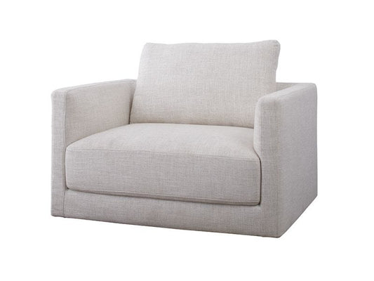 Basel Armchair, Dover Oat