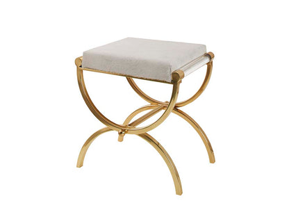 Alia Dressing Table Stool, Beige