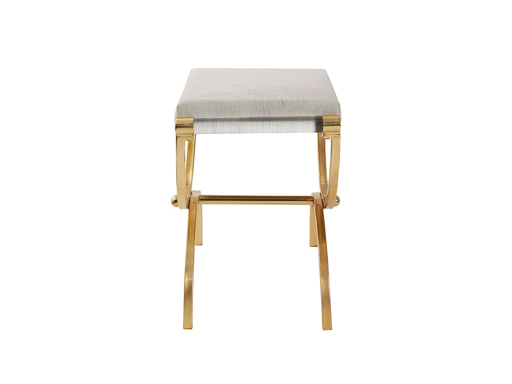 Alia Dressing Table Stool, Beige