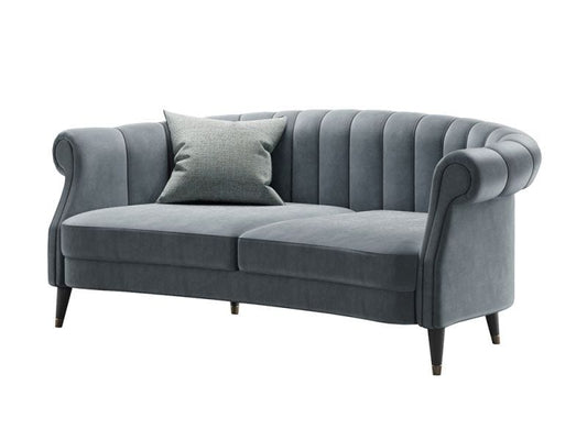 Audrey 2.5 Seat Sofa, Pale Blue