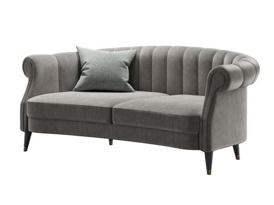 Audrey 2.5 Seat Sofa, Light Grey