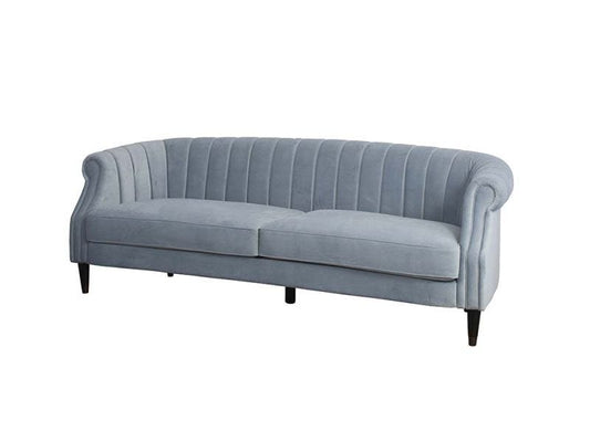 Audrey 3 Seat Sofa, Pale Blue