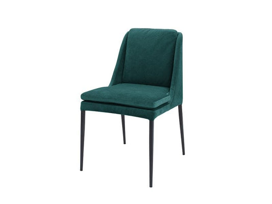 Vincci Chair, Green Velvet