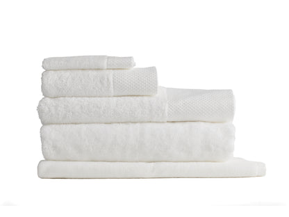 Cotton Face Towel, White