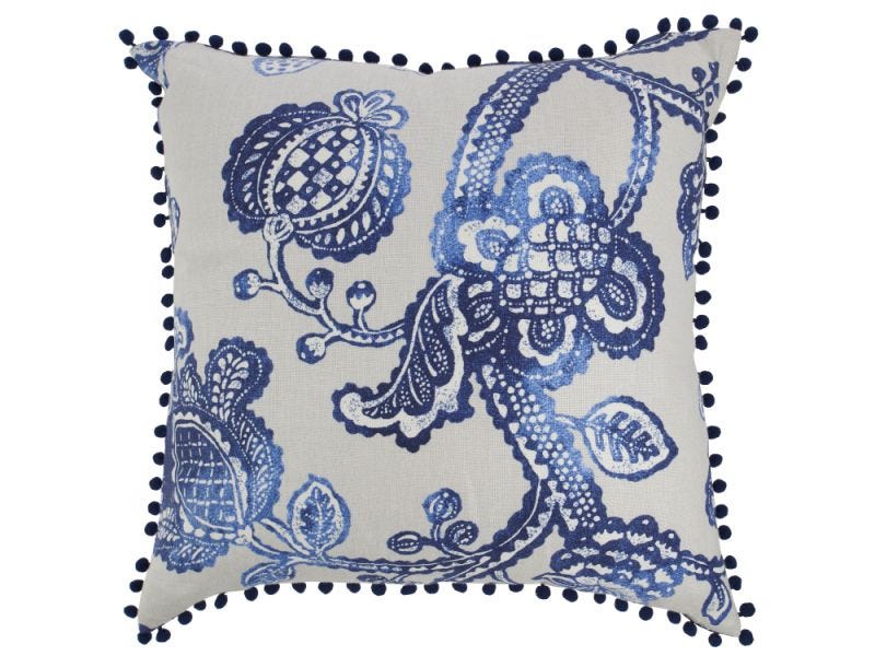 Blossom Pompom Cushion Cover