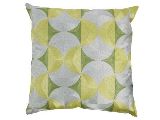 Sleek Curve Cushion Cover Lime