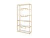 Podium Bookcase, Gold