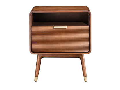 Dean Bedside Table, Brown