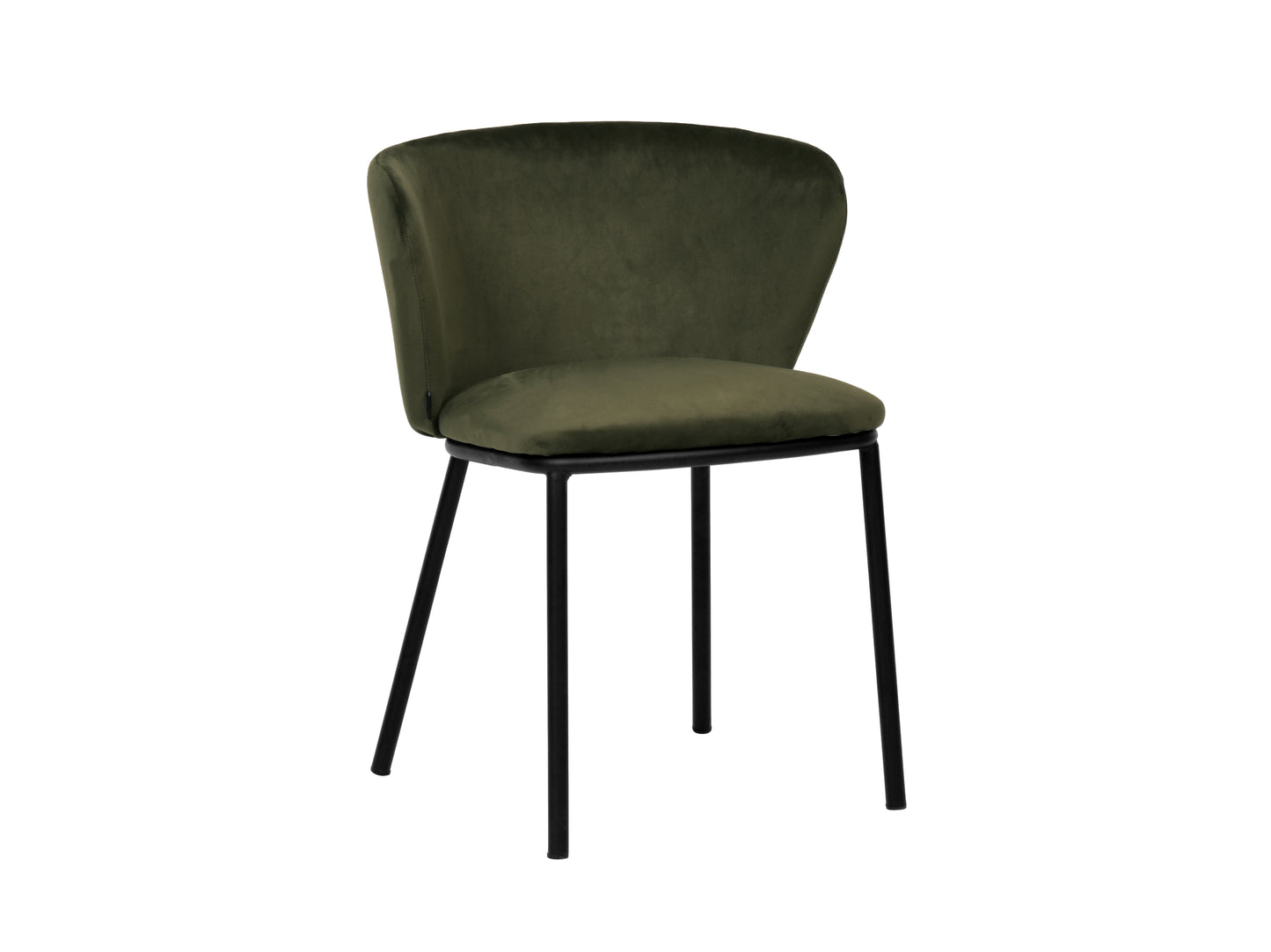 Lotte Dining Chair, Moss Green