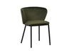 Lotte Dining Chair, Moss Green