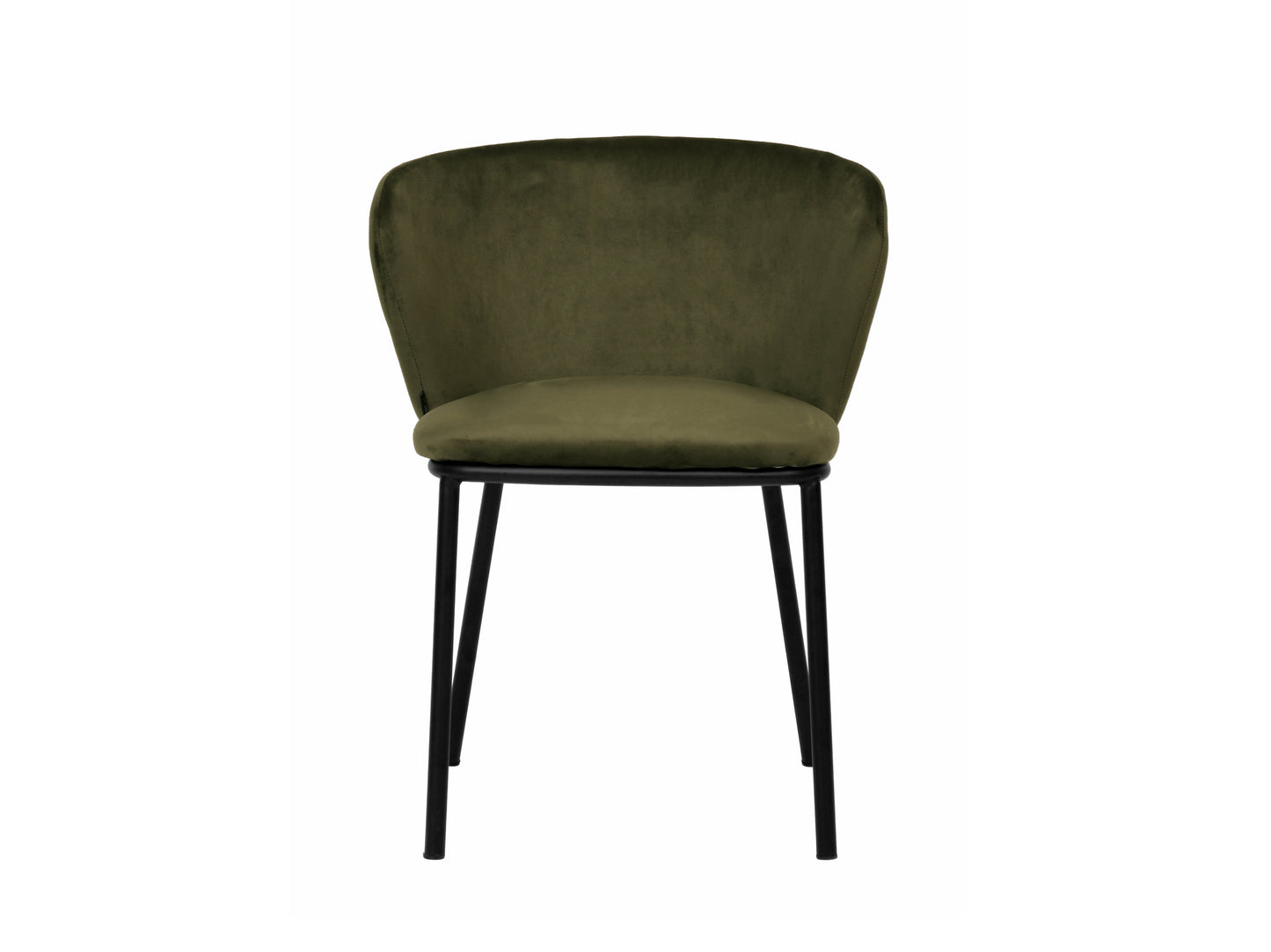 Lotte Dining Chair, Moss Green