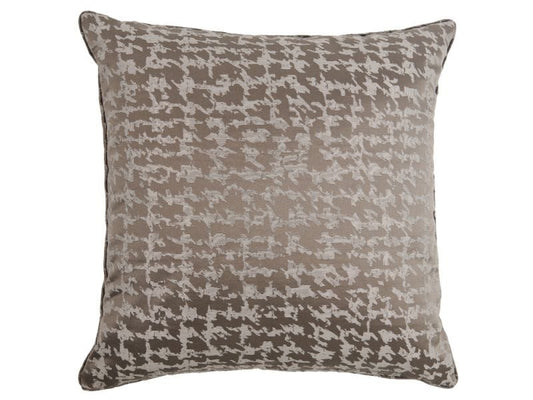 Houndstooth Cushion Cover, Grey