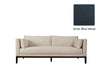 Vancouver 2 Seat Sofa, Arctic Blue Velvet