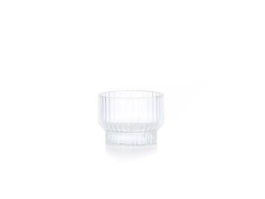 Volta Tealight Candle Holder, Clear